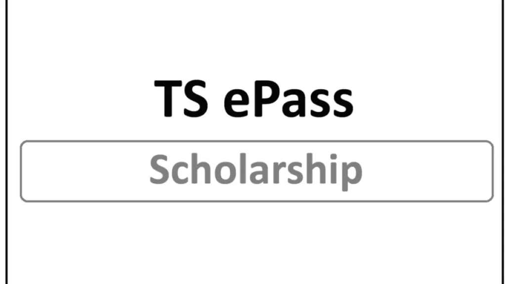 Ts Epass Overseas Scholarship